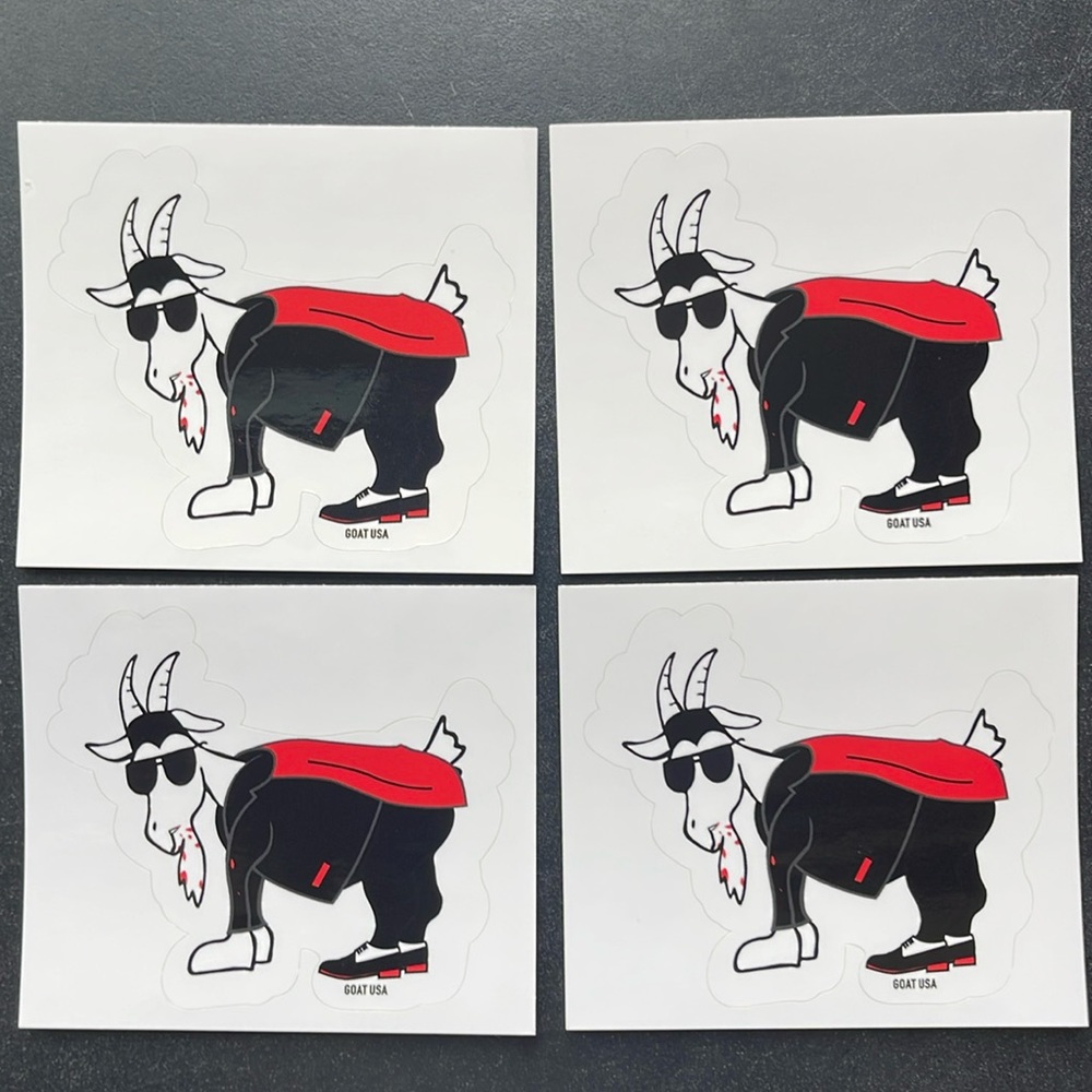 GOAT Sticker Bundle
